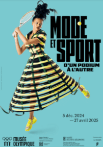 Affiche exposition Mode et Sport - Lausanne